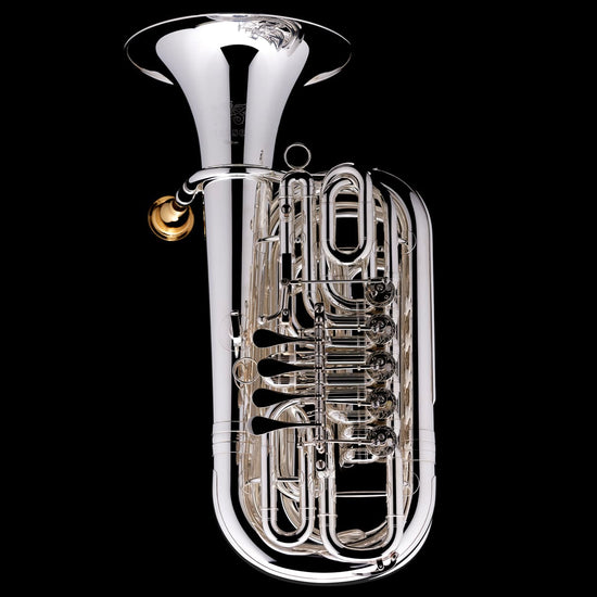 Wessex Tubas | Bubbe 5 Travel Tuba | Travel Tuba for Sale | Silver Finish