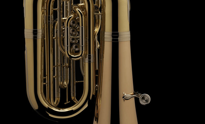 CC 5/4 Front Piston Tuba 'Wyvern' new Wyvern from Wessex Tubas