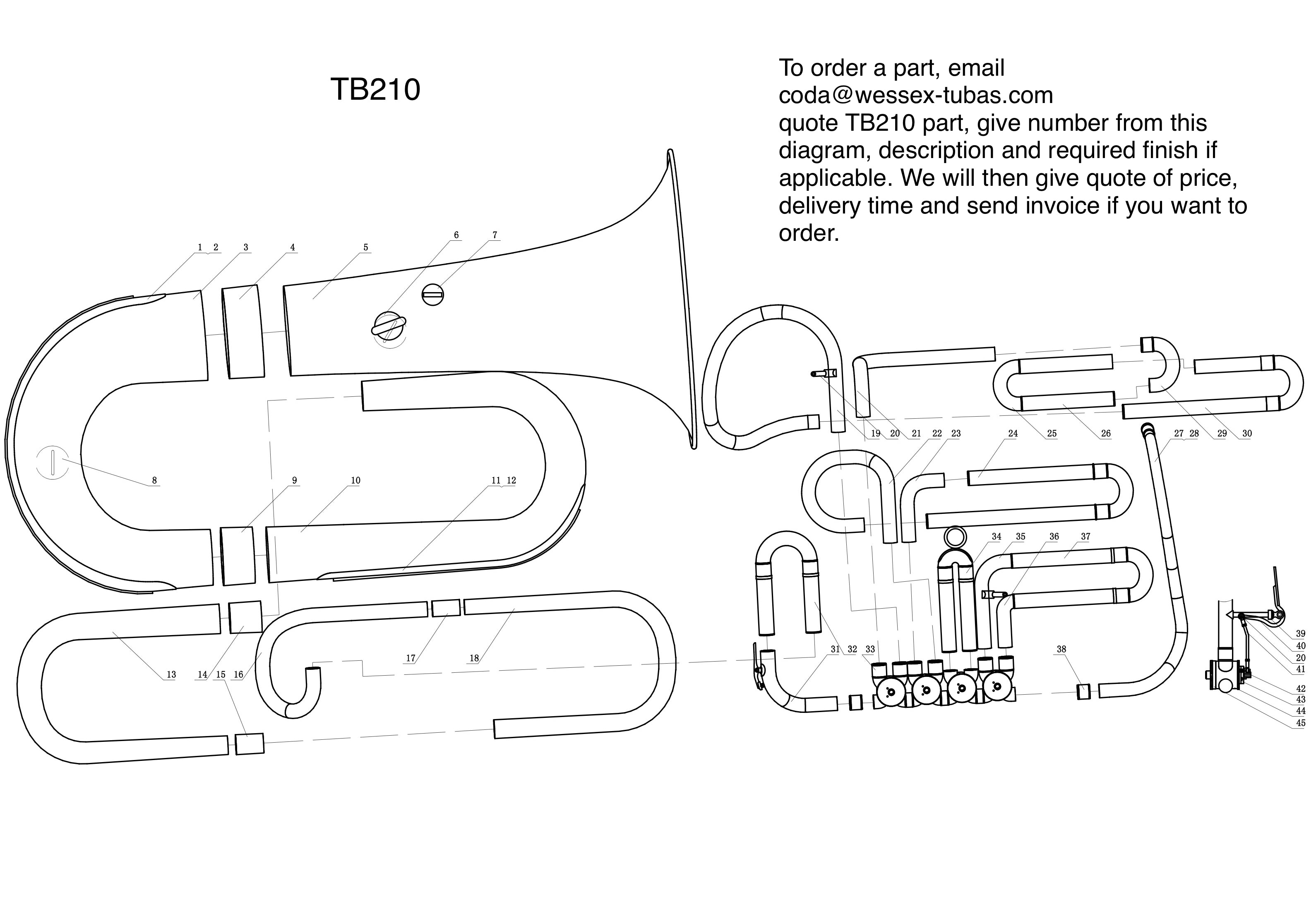 BBb Overture Tuba - TB210 – Wessex Tubas