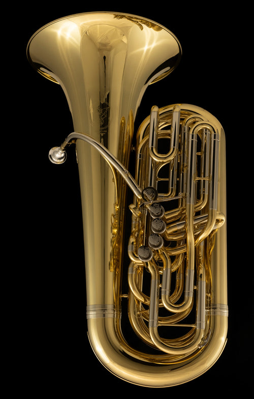 Compact CC piston-valve tuba 