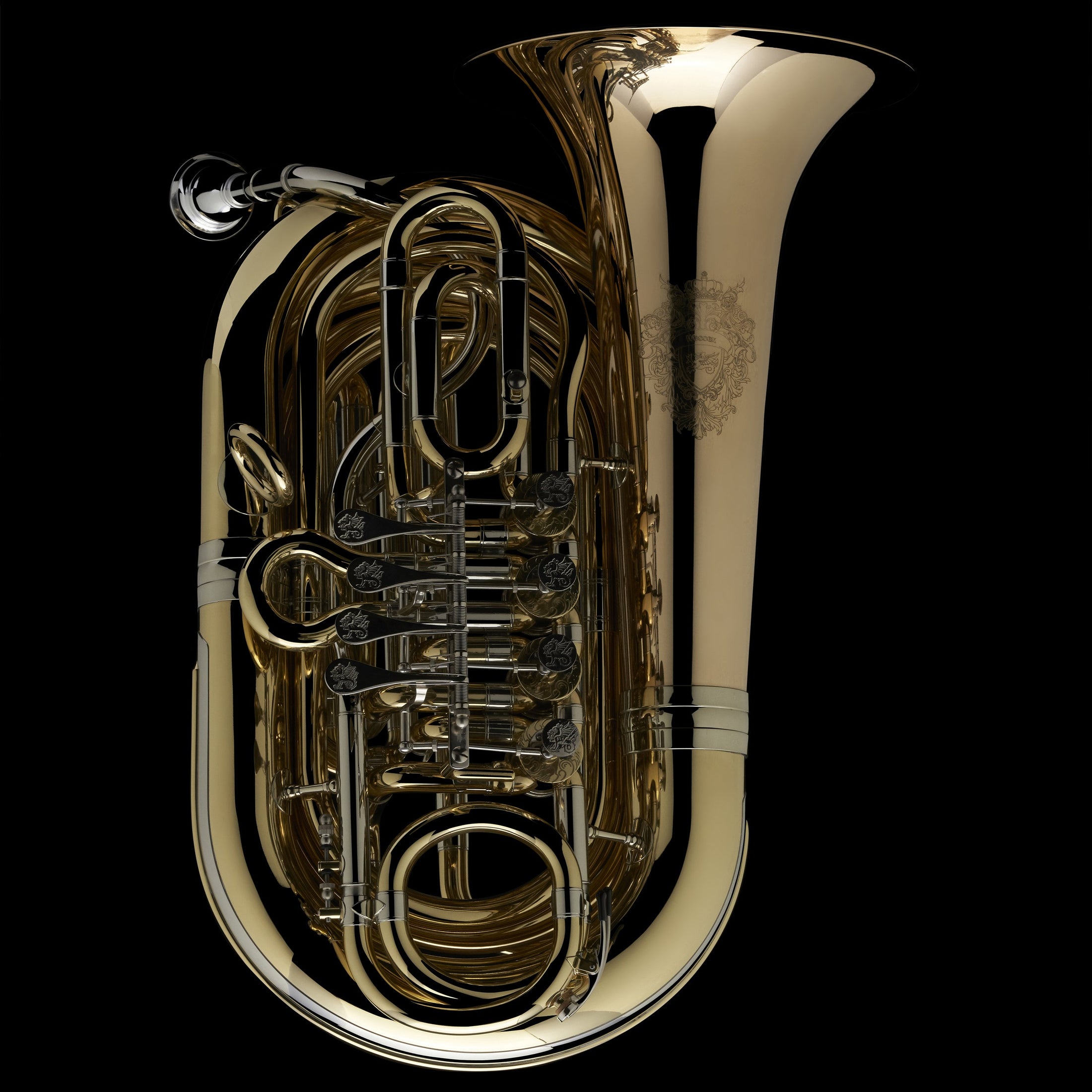 BBb Travel Tuba (tornister tuba) ‘Mighty Midget’ TB160 Wessex Tubas