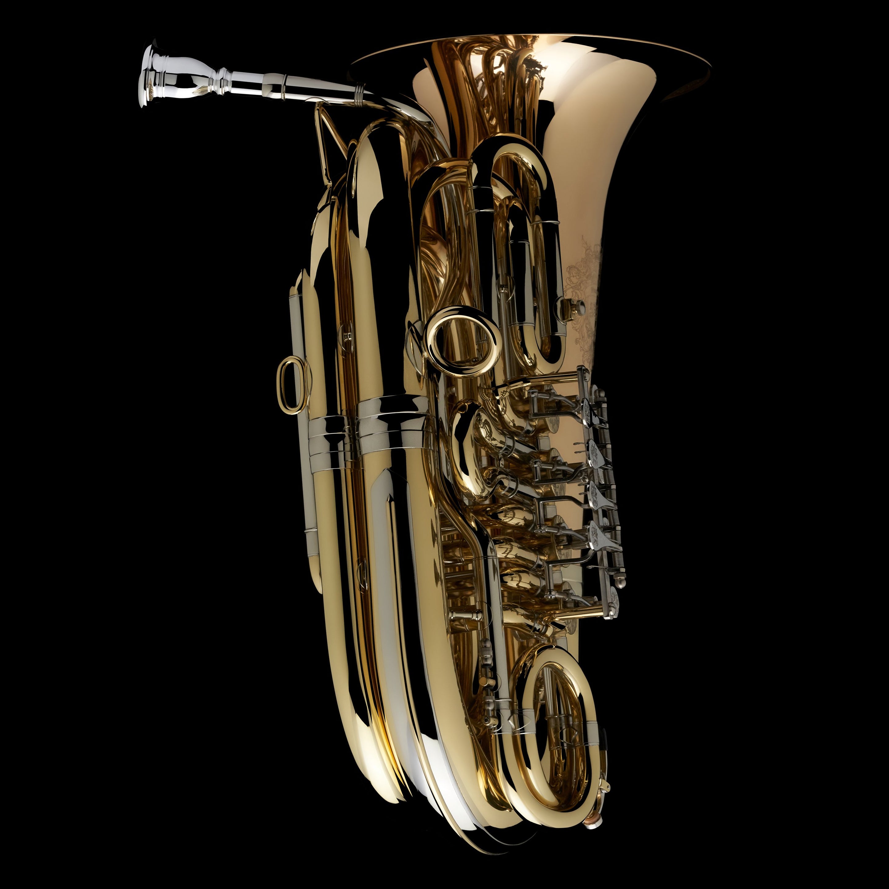 BBb Travel Tuba (tornister tuba) ‘Mighty Midget’ TB160 Wessex Tubas