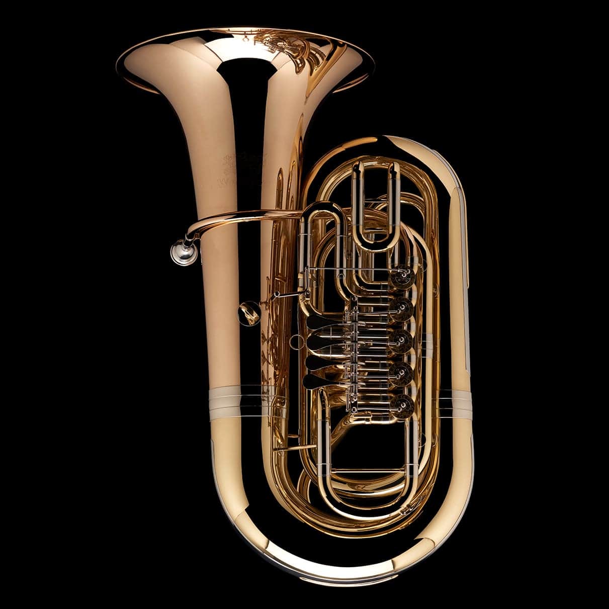 CC 5/4 Rotary Valve Tuba 'Anton' – TC491 – Wessex Tubas